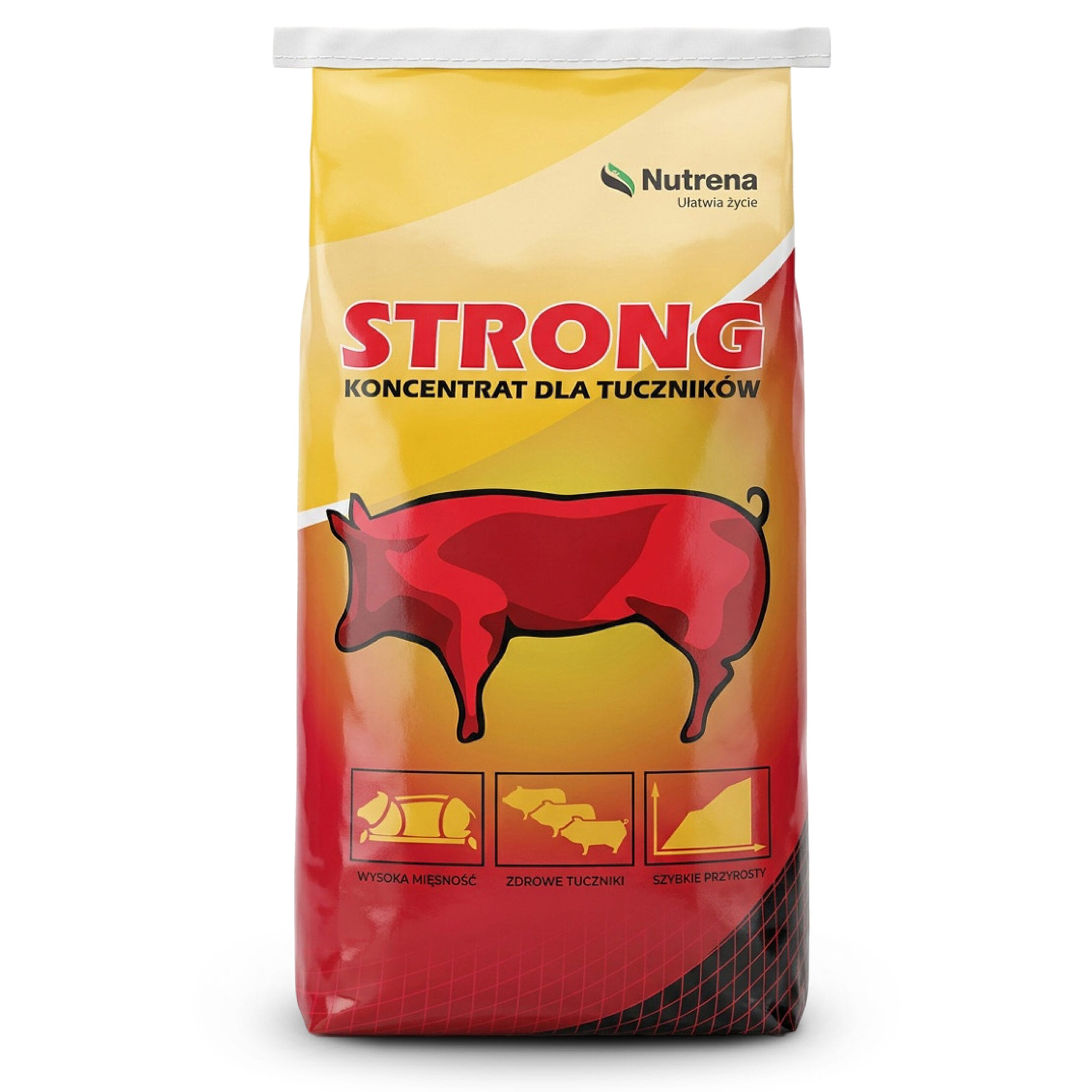 PASZE_2-31 Koncentrat NUTRENA STRONG dla świń tuczników (25kg) - obrazek 1