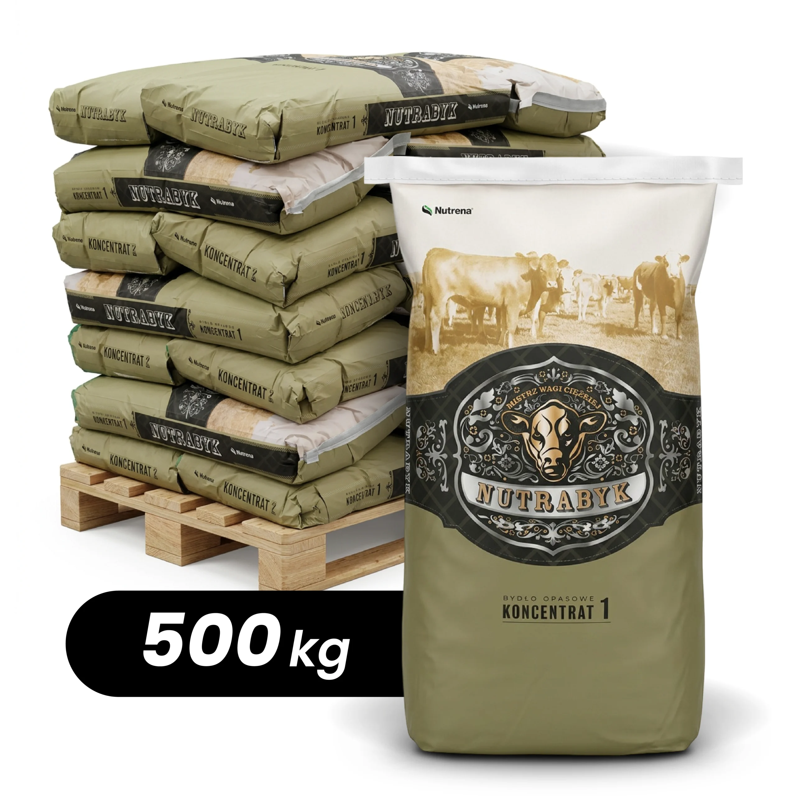 PASZE-06 20x Koncentrat dla bydła NUTRABYK OPAS 1 (500kg) PALETA - obrazek 1