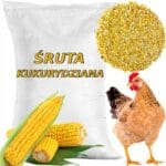 Śruta kukurydziana 20kg - Naturalny składnik pasz dla drobiu