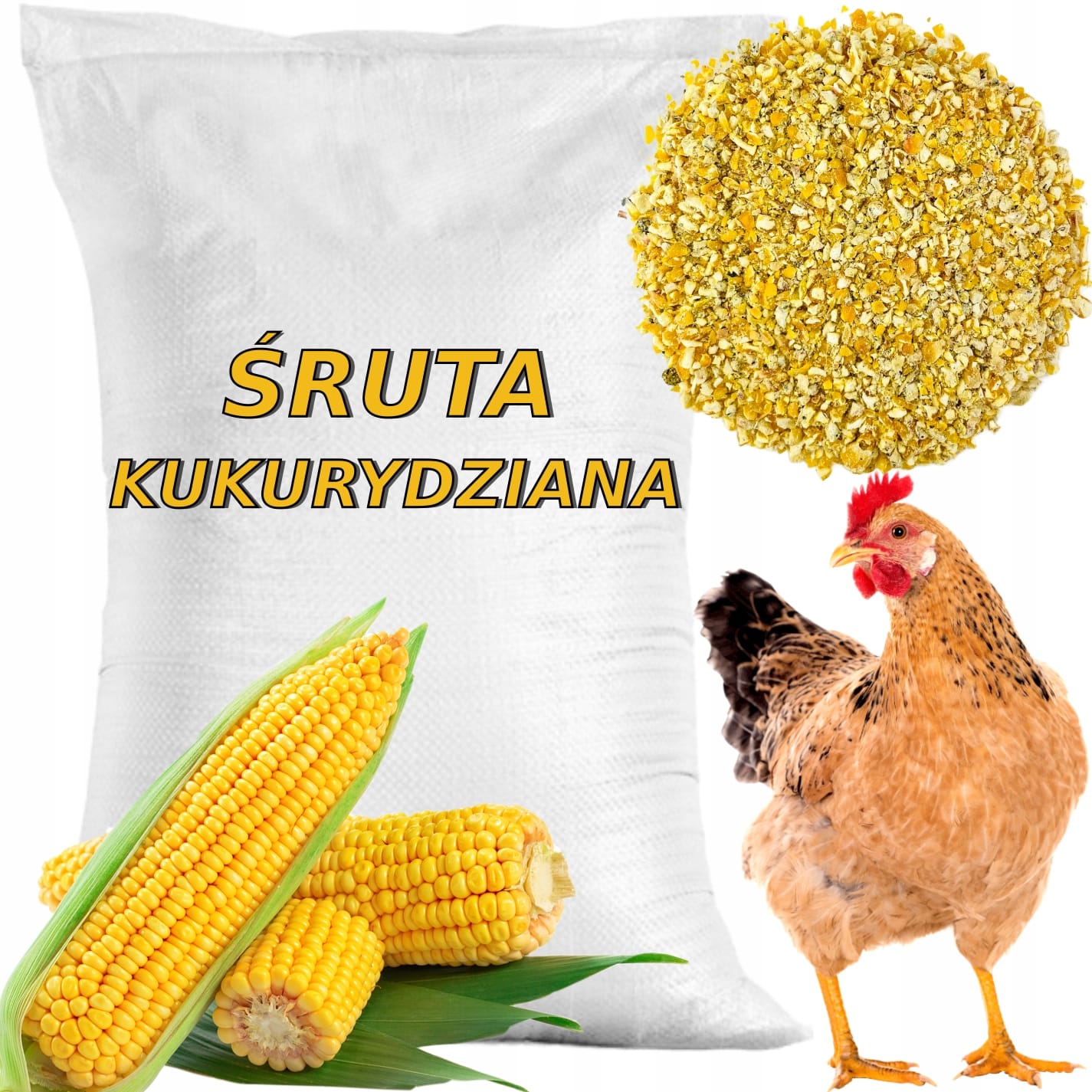 ac9f2521480ccfc42c29915d9fefc4de Śruta kukurydziana 20kg - Naturalny składnik pasz dla drobiu - obrazek 1