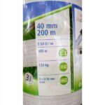 TAŚMA OGRODZENIOWA BASIC BIAŁA 200M x 40MM - obrazek 2