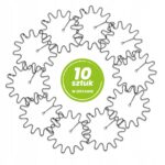 OBEJMY DO HORTENSJI CZARNA ELASTYCZNA PODPORA RING DO ROŚLIN FI 8 - obrazek 3