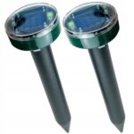 ODSTRASZACZ KRETÓW NA KRETY NORNICE MYSZY WĘŻE ODSTRASZACZ SOLARNY (2 SZT) - obrazek 5