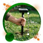 ZeroPest DUŻY SOLARNY ODSTRASZACZ NA KRETY 650m2 - BLACK THOR - obrazek 6