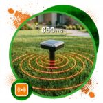 ZeroPest DUŻY SOLARNY ODSTRASZACZ NA KRETY 650m2 - BLACK THOR - obrazek 5