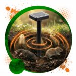 ZeroPest DUŻY SOLARNY ODSTRASZACZ NA KRETY 650m2 - BLACK THOR - obrazek 8