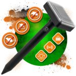 ZeroPest DUŻY SOLARNY ODSTRASZACZ NA KRETY 650m2 - BLACK THOR - obrazek 3