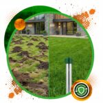 ZeroPest DUŻY ODSTRASZACZ NA KRETY 800m2 - NA BATERIE - obrazek 7